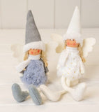 Grey Christmas Fairy 10cm