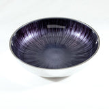 Brushed Black Fruit/Salad Bowl 25cm