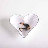 Patterned Small Heart Dish 15cm (Design Options)