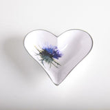Patterned Small Heart Dish 15cm (Design Options)